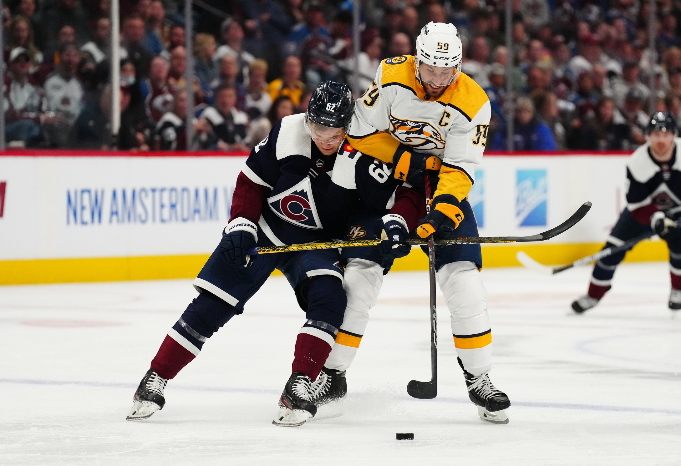 NHL: Nashville Predators at Colorado Avalanche
