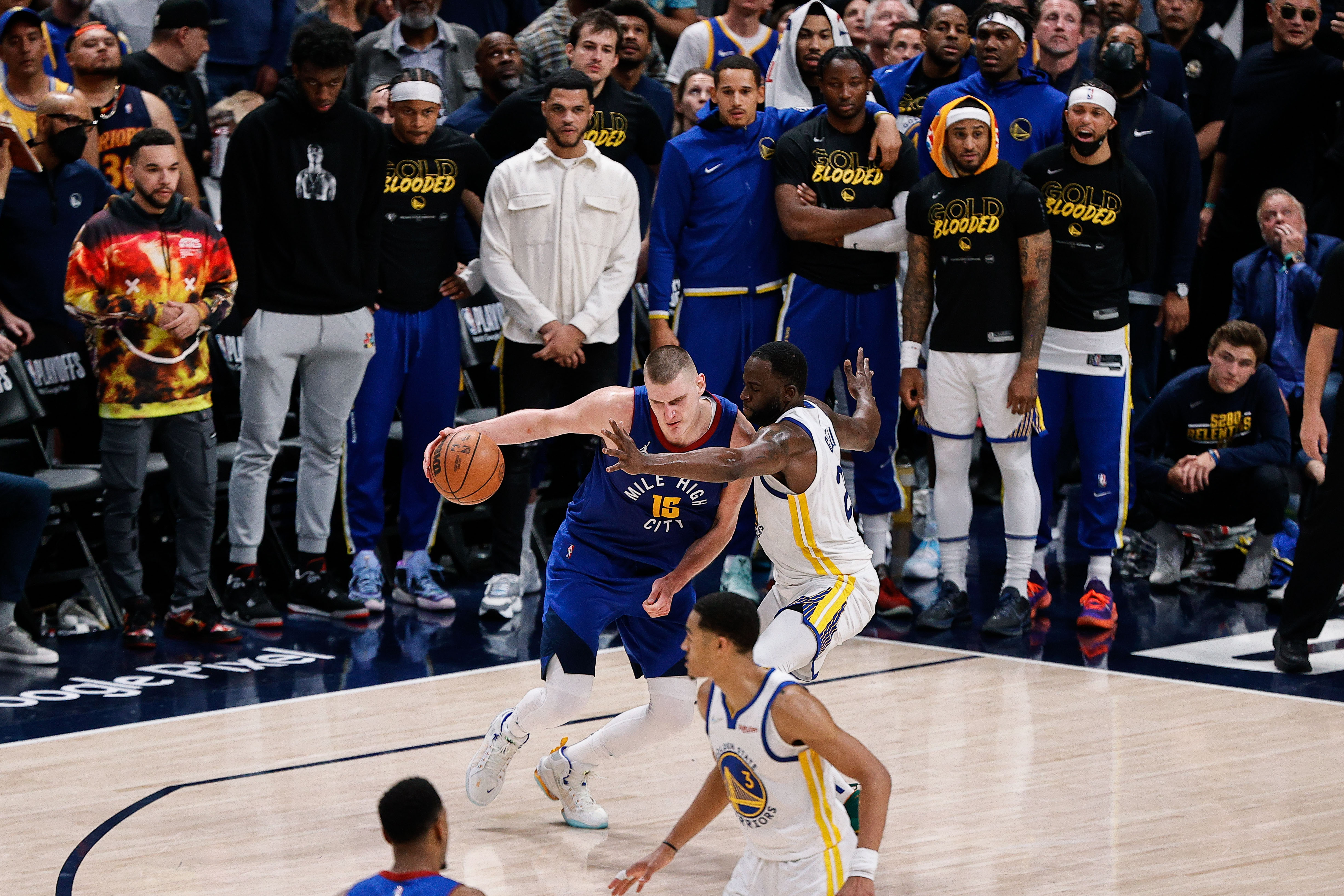NBA: Playoffs-Golden State Warriors at Denver Nuggets