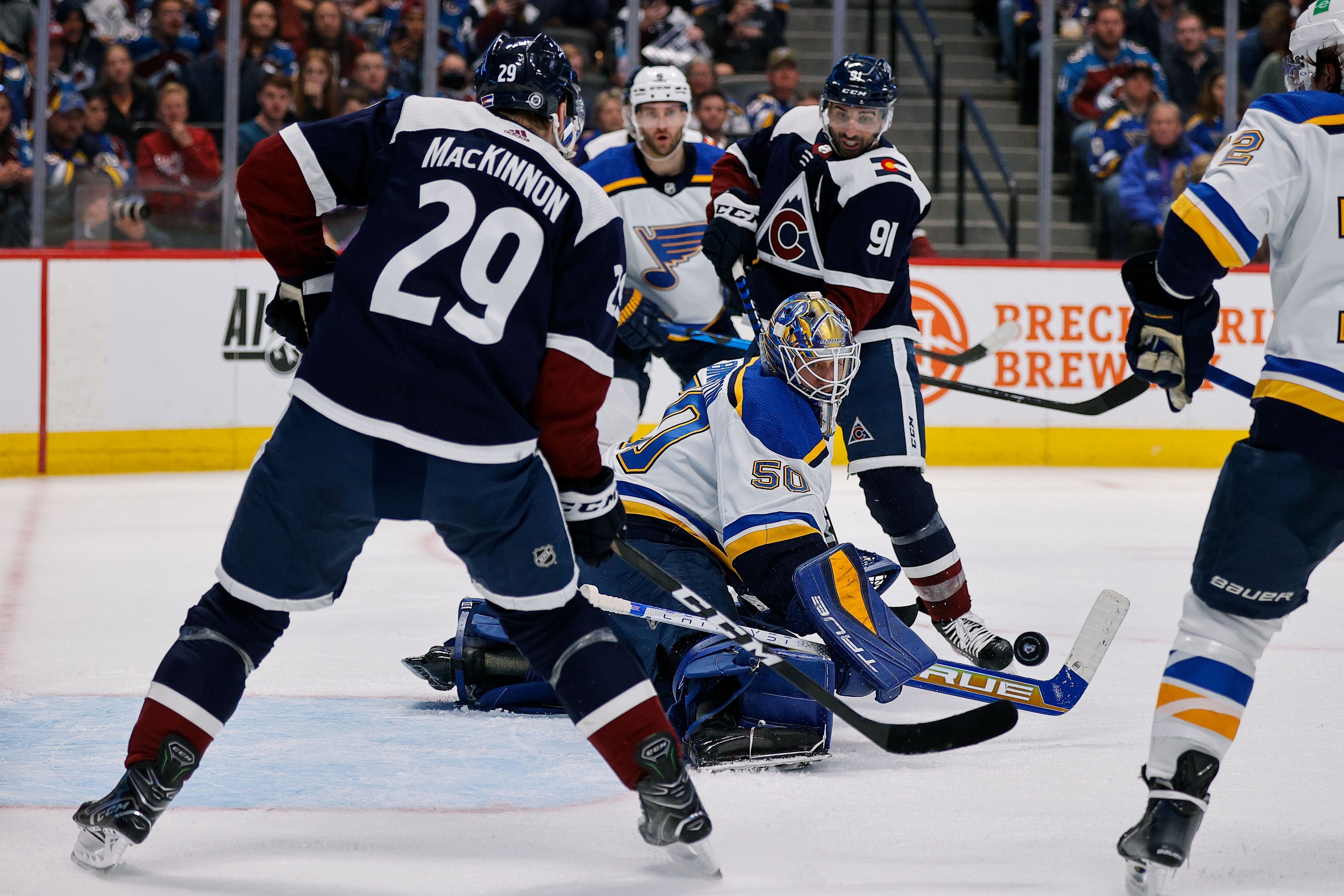 NHL: St. Louis Blues at Colorado Avalanche