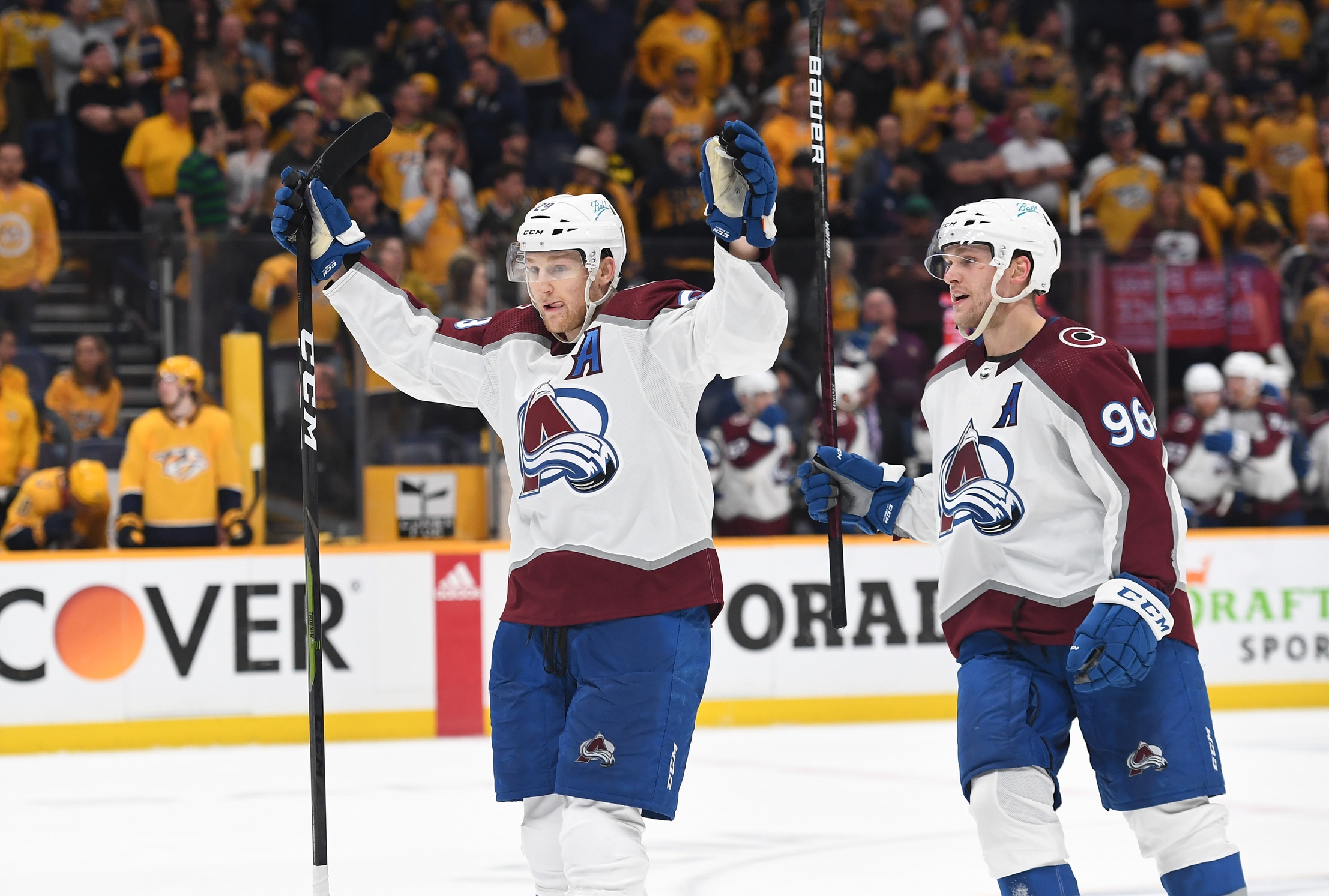 NHL: Stanley Cup Playoffs-Colorado Avalanche at Nashville Predators
