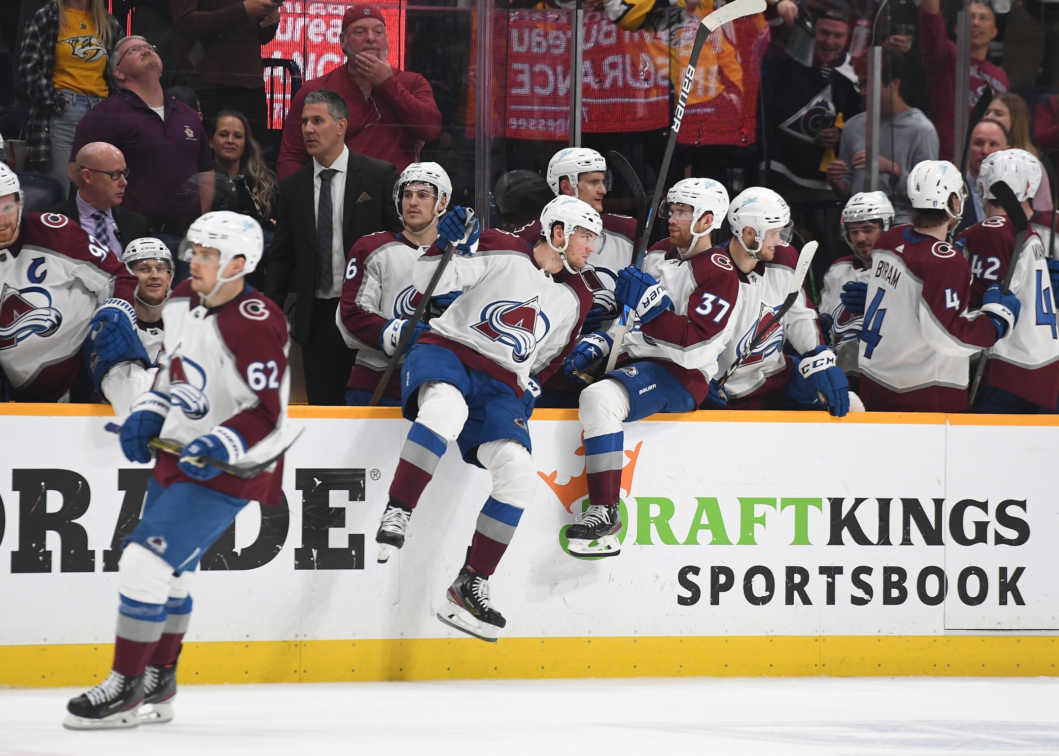 NHL: Stanley Cup Playoffs-Colorado Avalanche at Nashville Predators