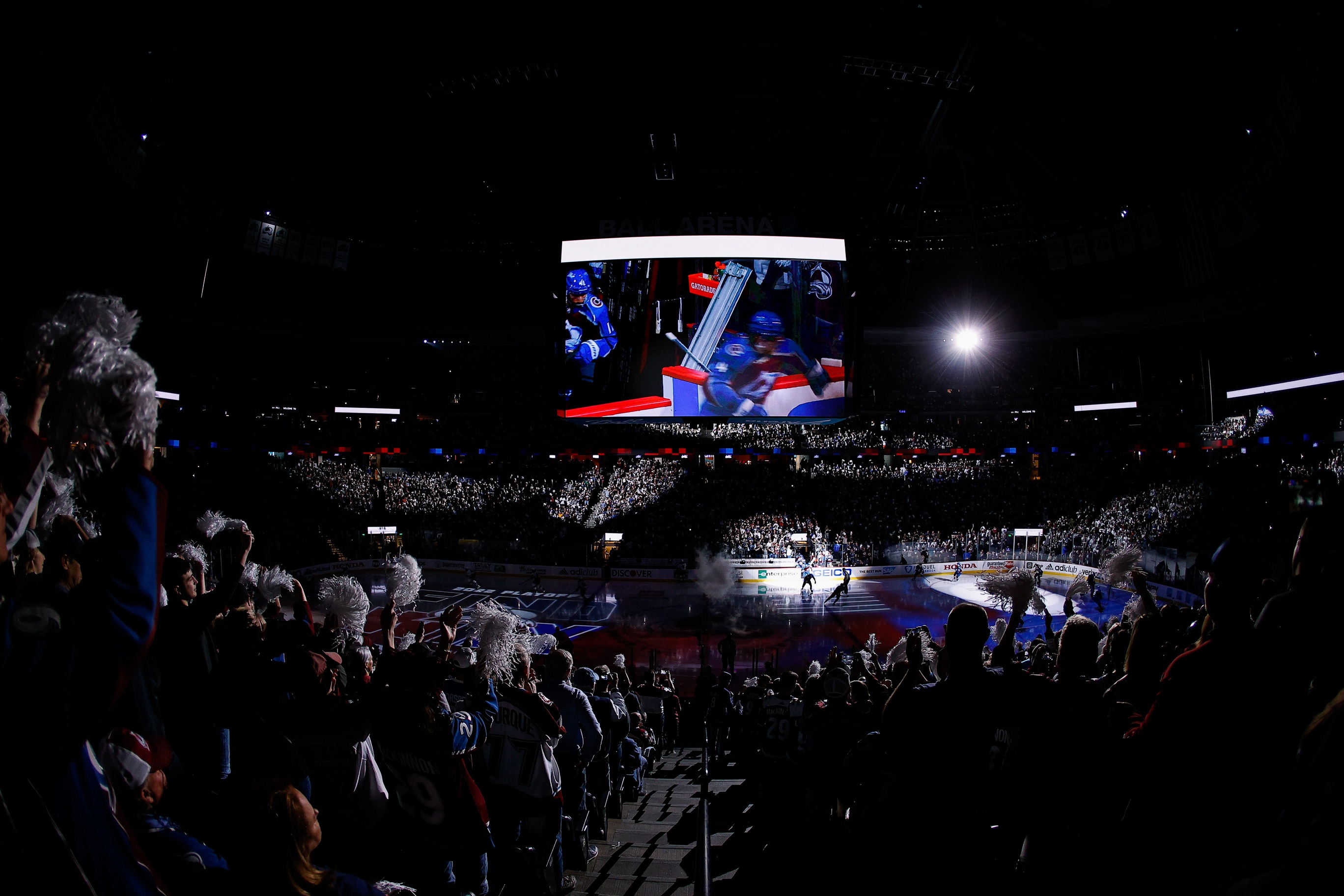 NHL: Stanley Cup Playoffs-St. Louis Blues at Colorado Avalanche