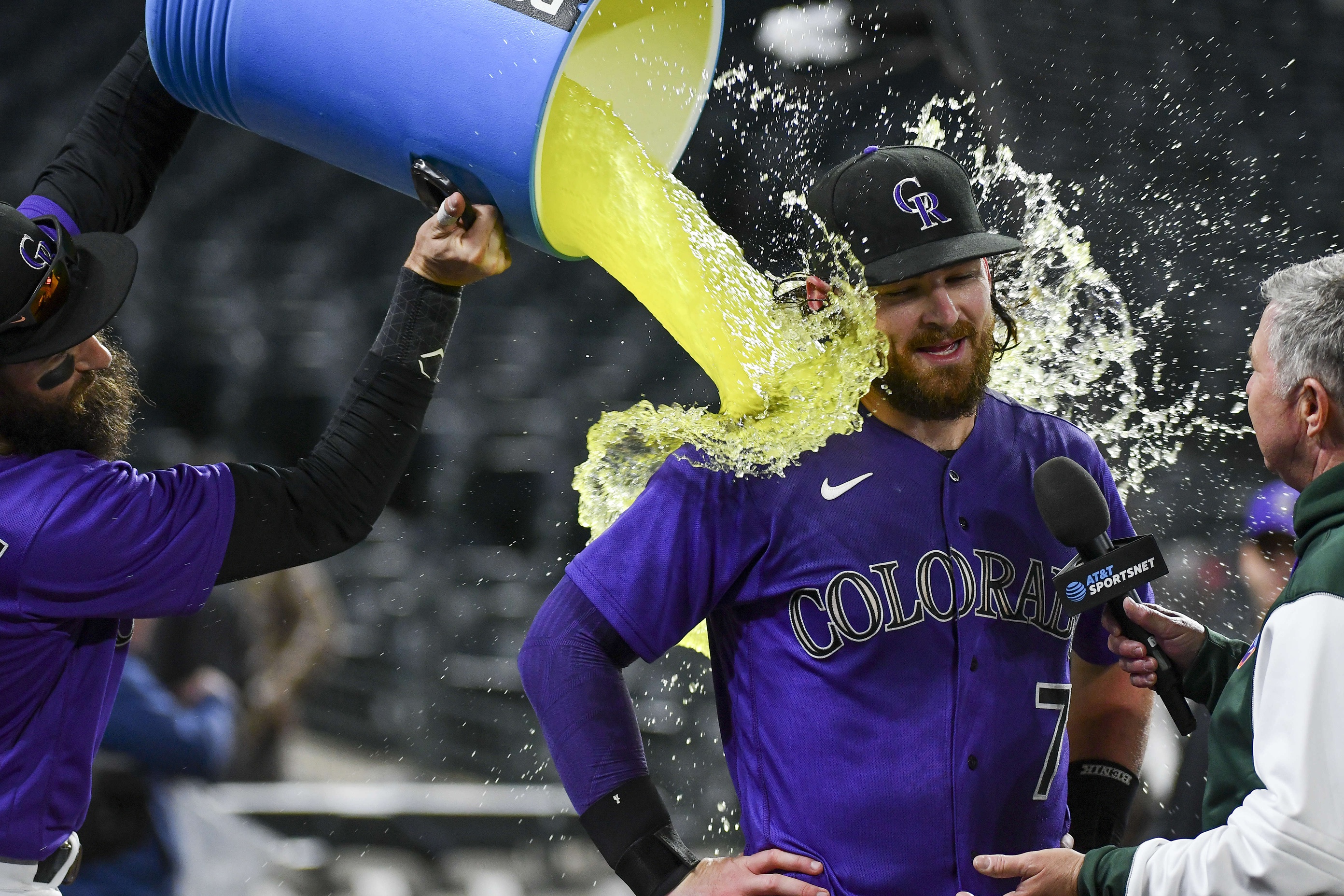 MLB: Game Two-Miami Marlins at Colorado Rockies