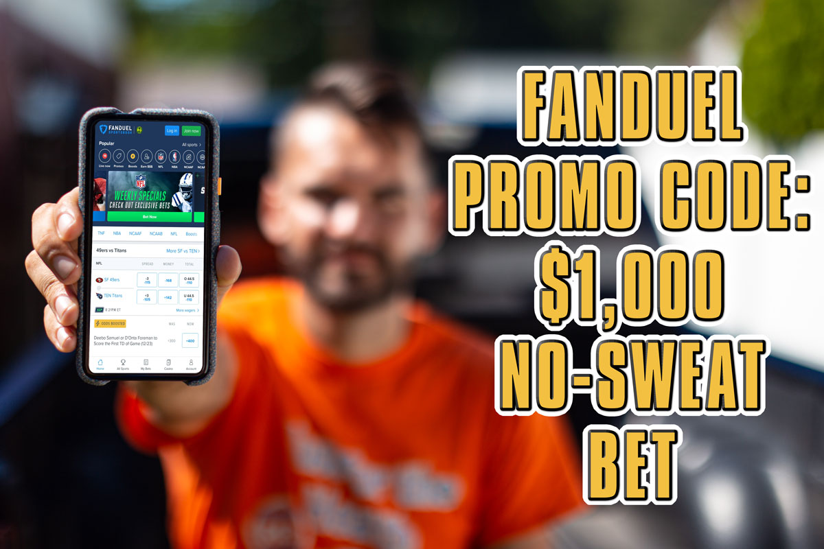 FanDuel promo code for SNF: Claim $1,000 no sweat first bet for