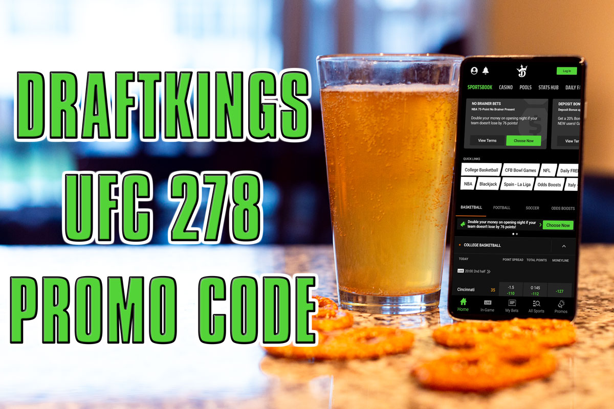 draftkings ufc 278 promo code