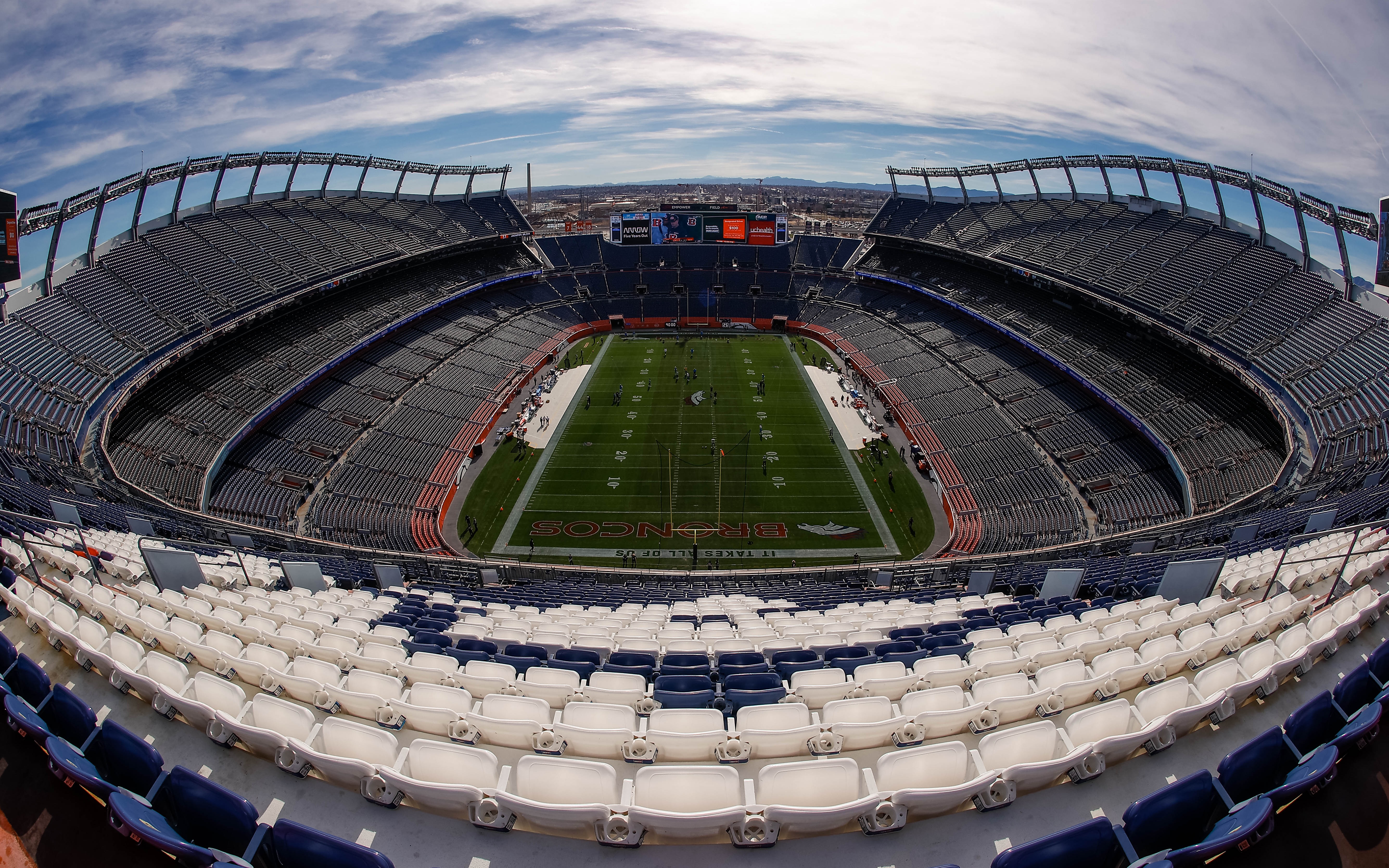 Empower Field at Mile High Stadium. Credit: Isaiah J. Downing, USA TODAY Sports.