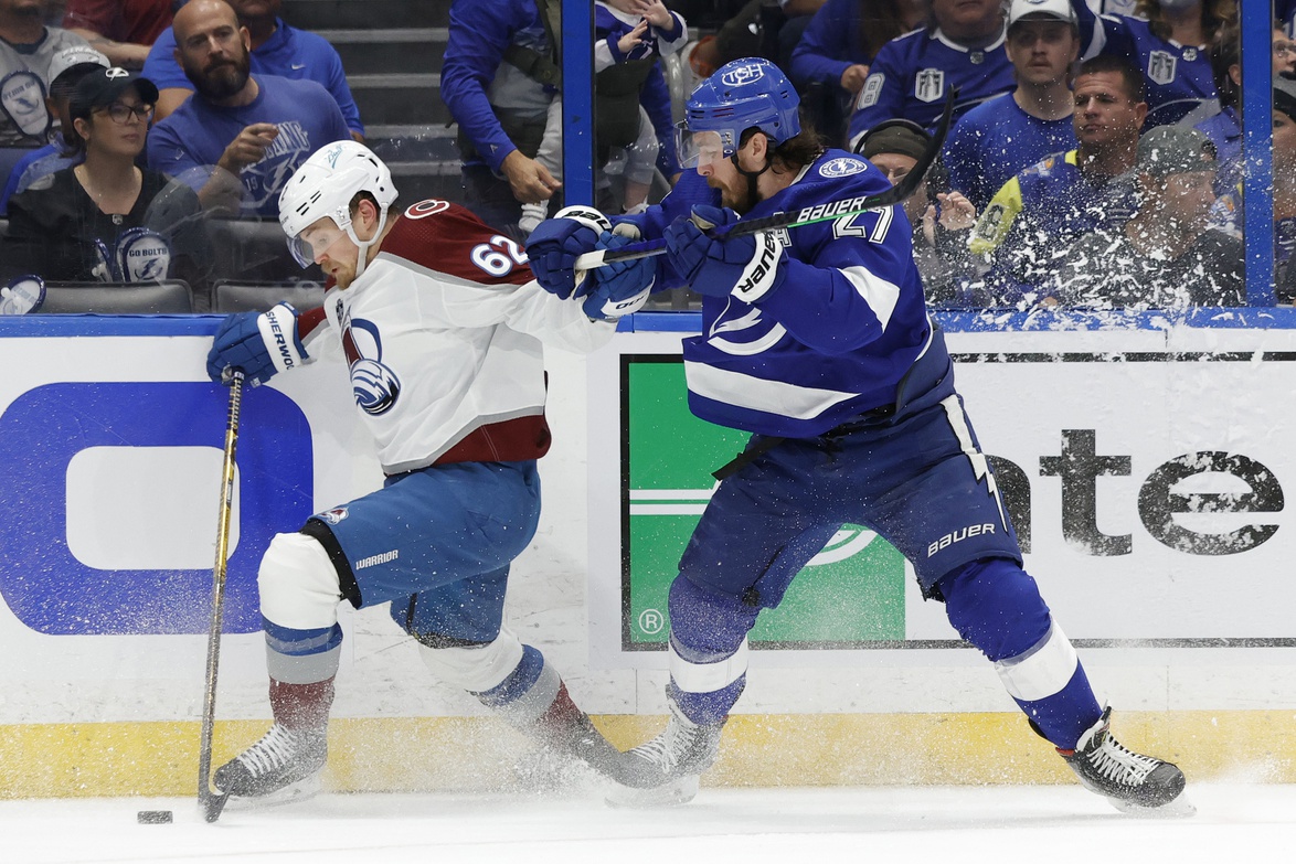 NHL: Stanley Cup Playoffs-Colorado Avalanche at Tampa Bay Lightning