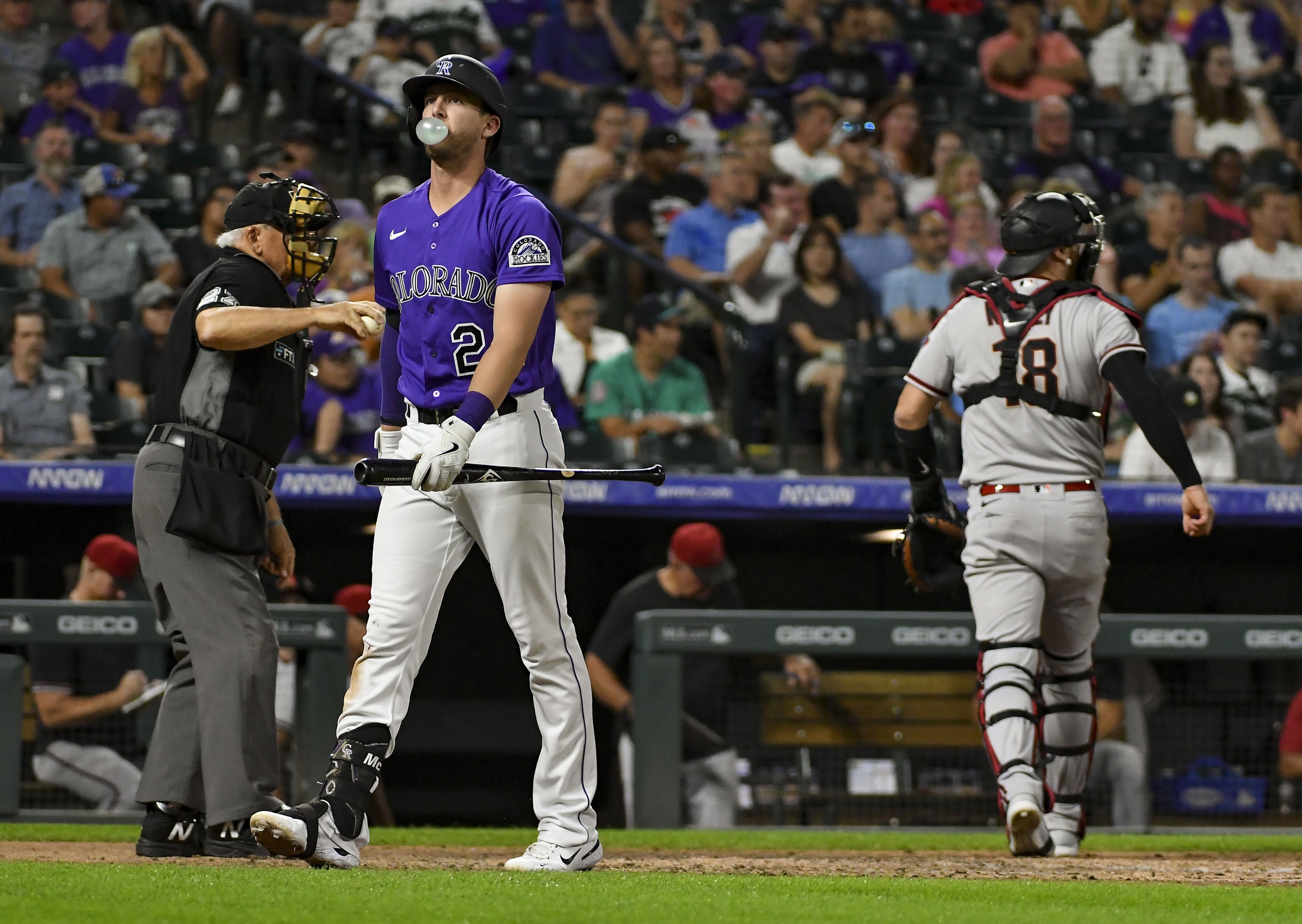 MLB: Arizona Diamondbacks at Colorado Rockies