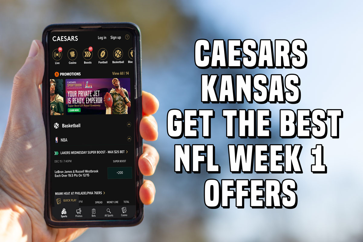 Get up to $1,250 on Caesars for the NFL preseason games 