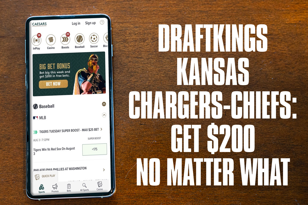 DraftKings Kansas: Bet Chargers-Chiefs TNF, Get $200 No Matter What - Mile  High Sports