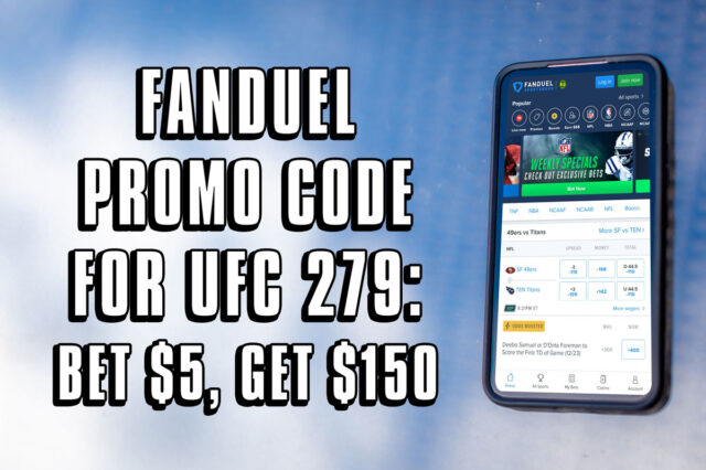 FanDuel promo code for UFC 279