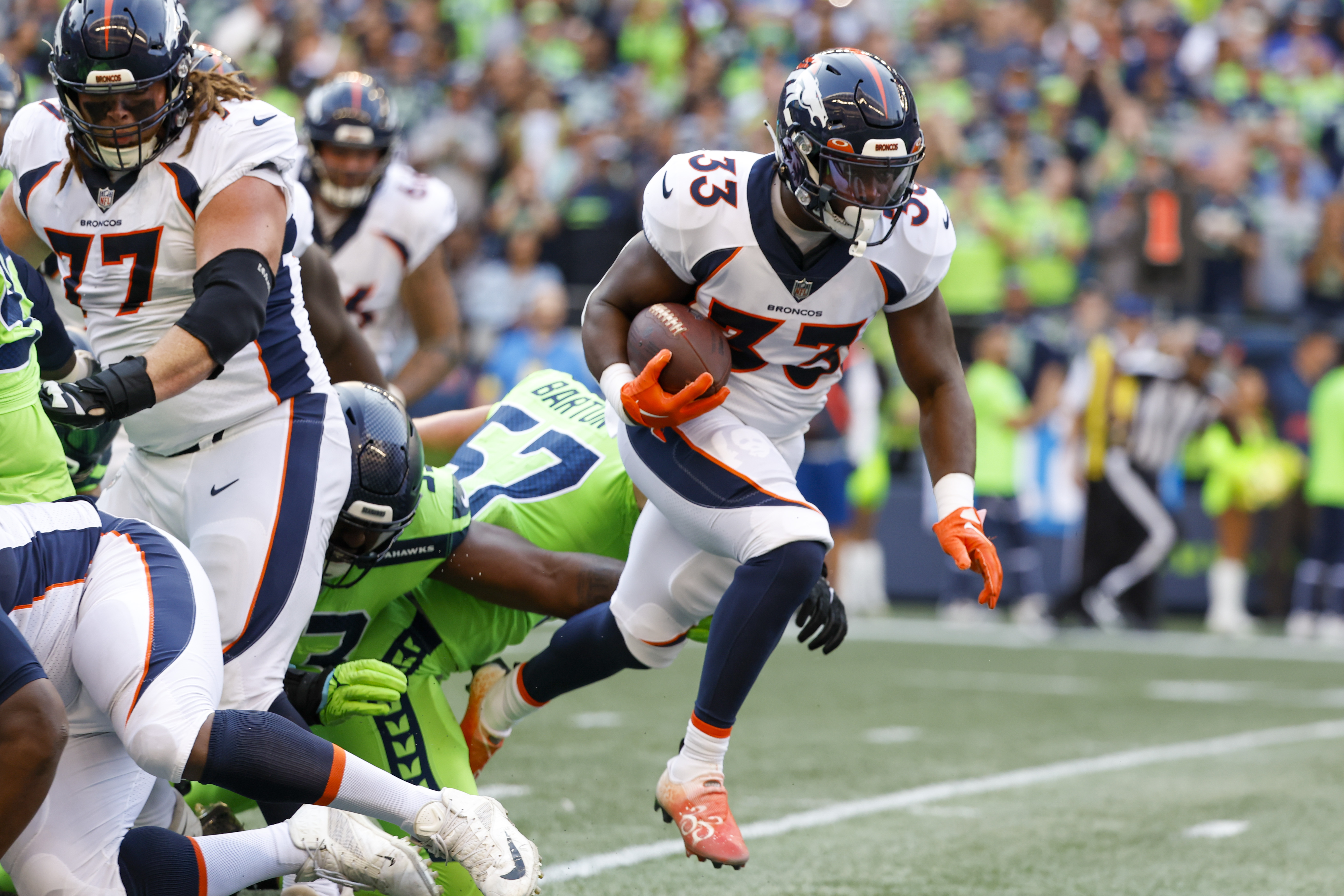 NFL: Denver Broncos at Seattle Seahawks