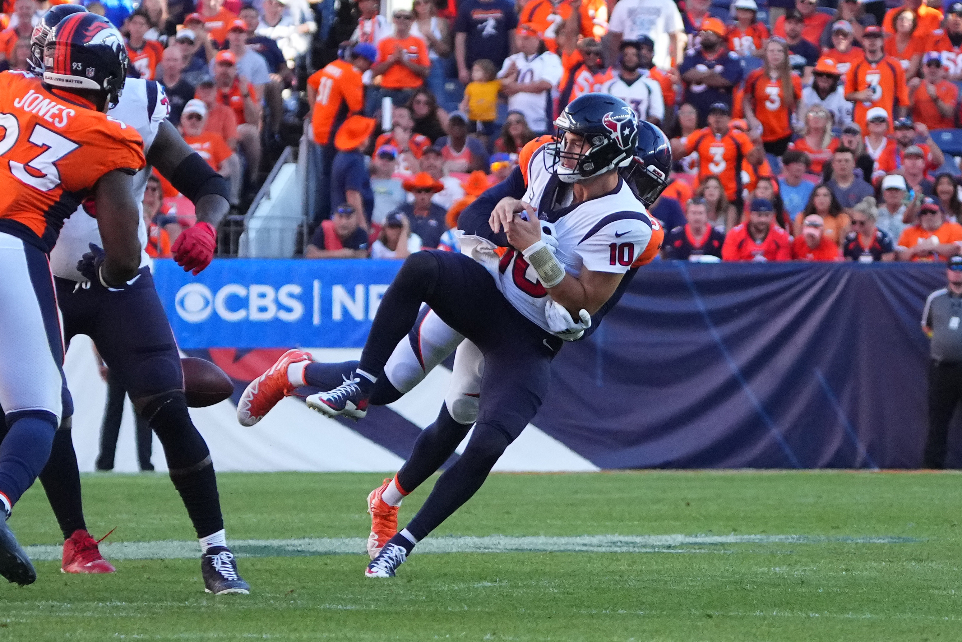 Broncos vs Texans in Denver on Sunday September 18