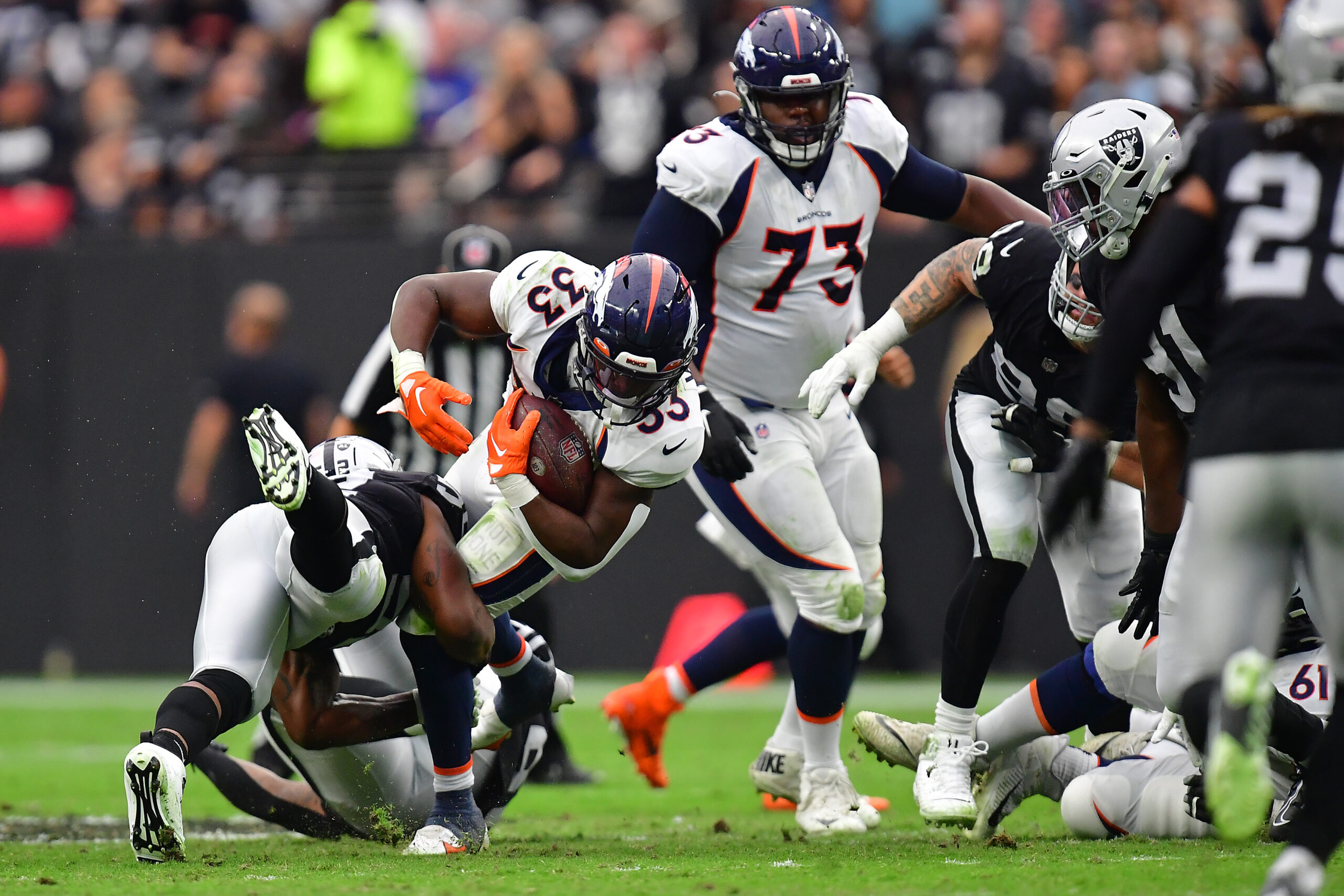 Is Russell Wilson, Josh Jacobs, or Davante Adams the key for the Denver  Broncos to beat the Raiders? 