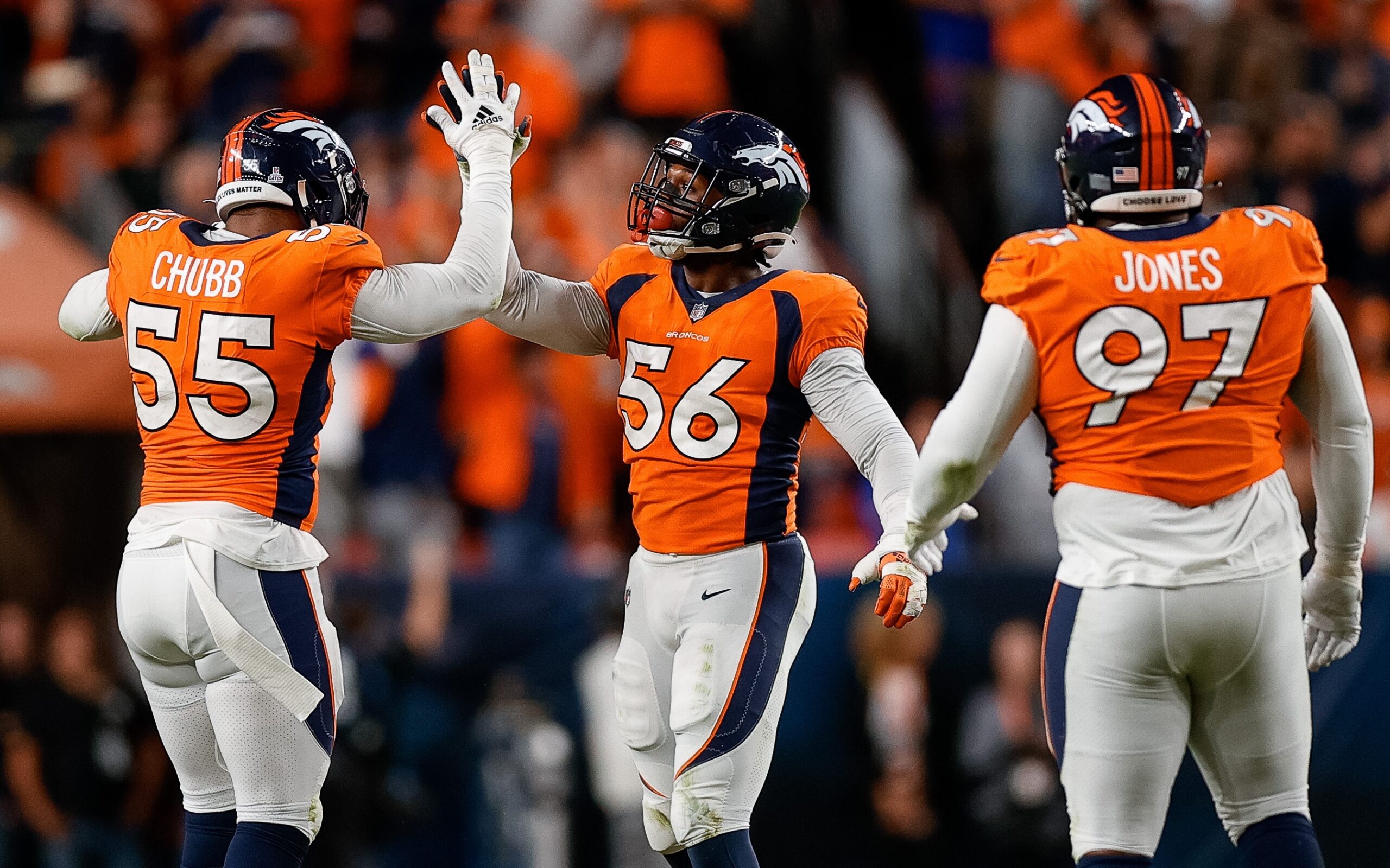 Baron Browning recored his first NFL sack and outperformed expectations in  Thursday night's loss - Mile High Sports