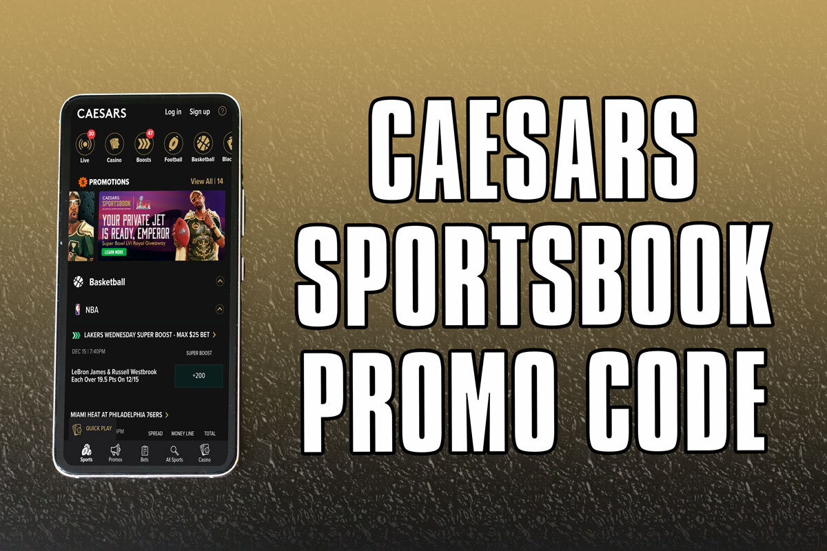 Caesars Sportsbook promo code PLAYSGET: $250 Week 2 bonus