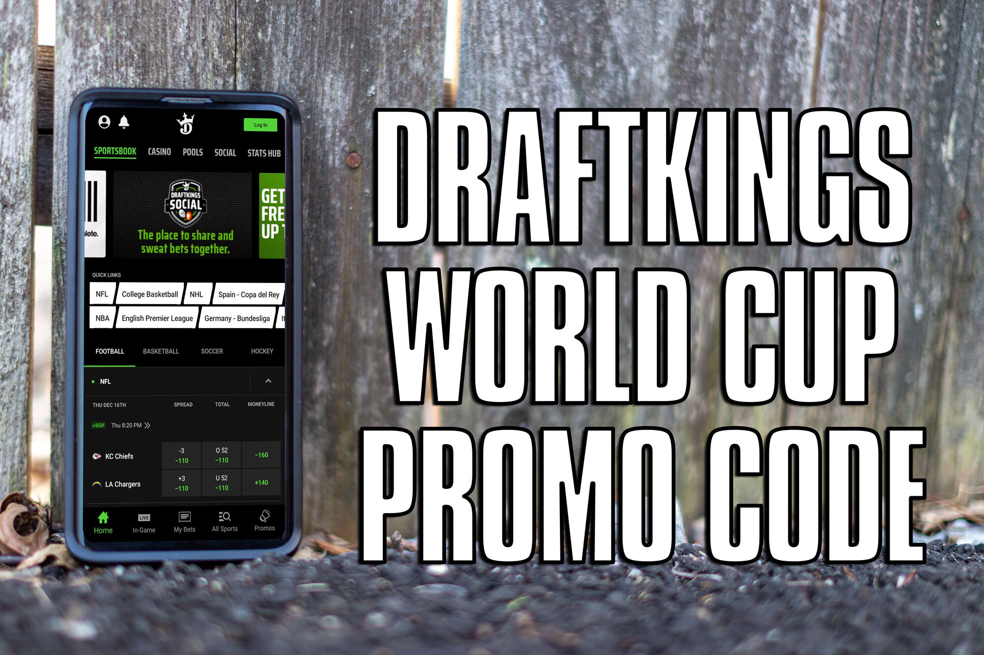 DraftKings World Cup Promo Code