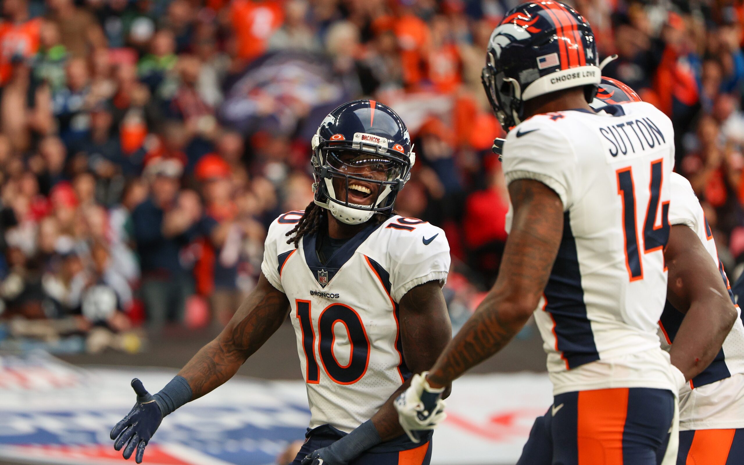 Analytics show Denver Broncos WRs Jerry Jeudy and Courtland