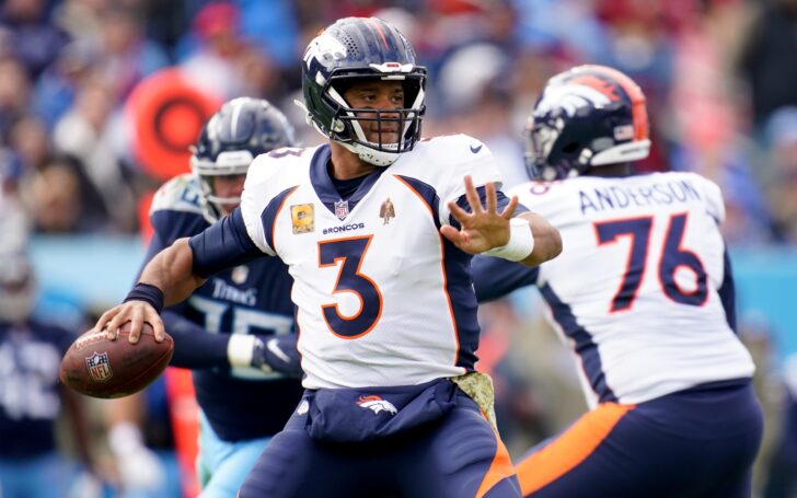 Russell Wilson vs. Tennessee. Credit: Andrew Nelles, USA TODAY Sports.