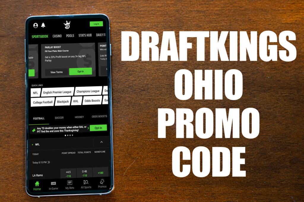 DraftKings Promo Code: Ohio NFL Week 1 $1,250 Bonus