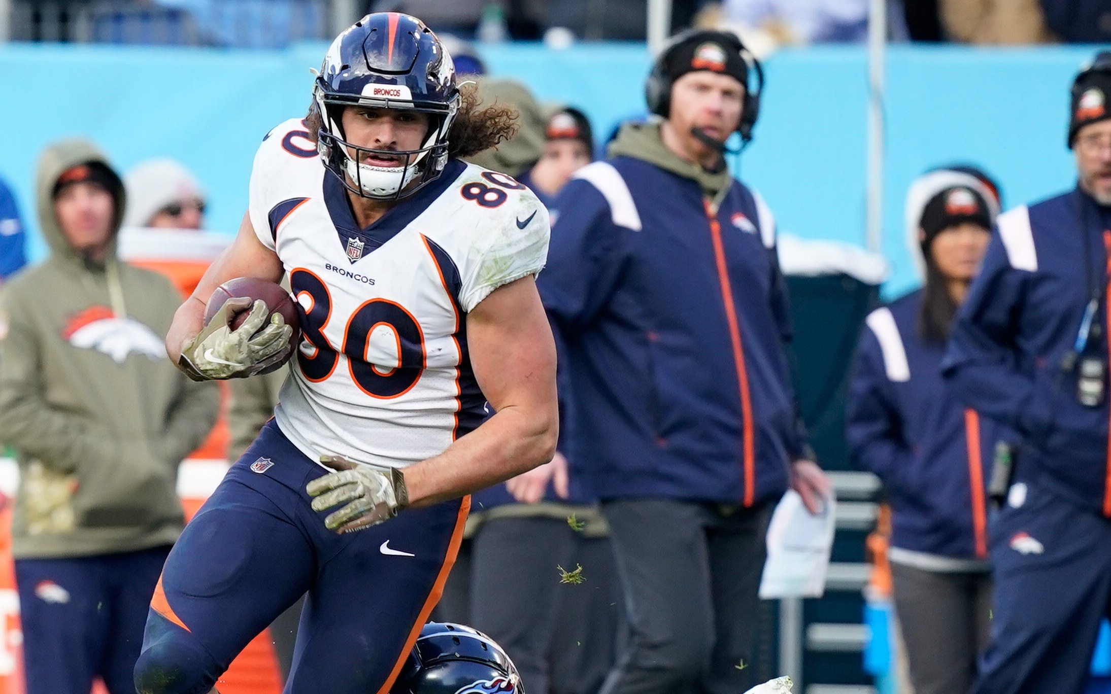 Greg Dulcich is a bright spot for the Broncos' offense