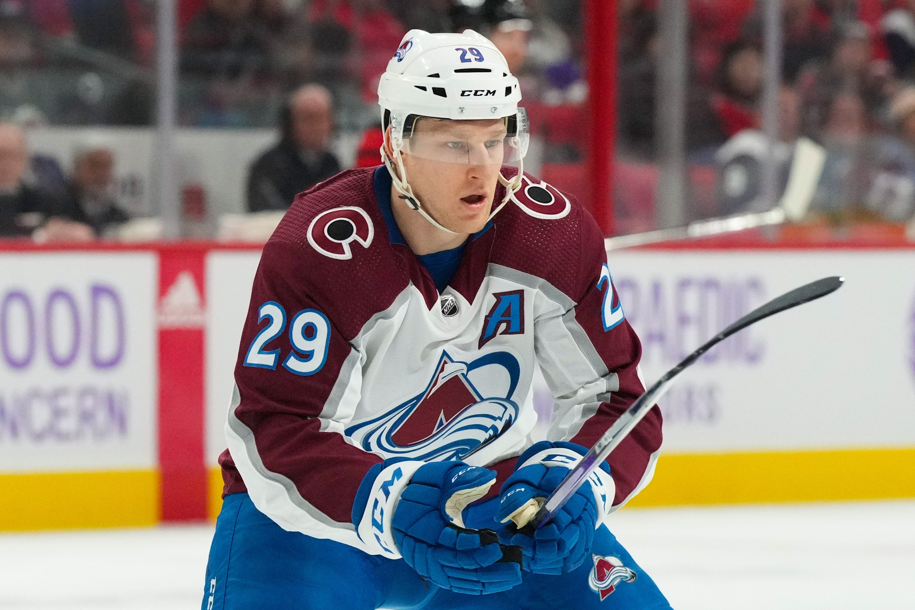 Opinion: Nathan MacKinnon's helmet throw can't happen - Mile High