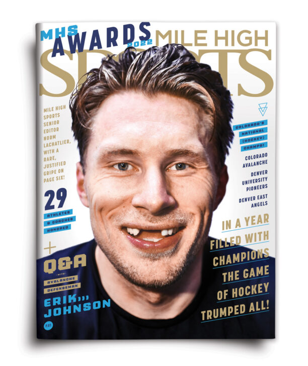 Mile High Sports Magazine cover December 2022
