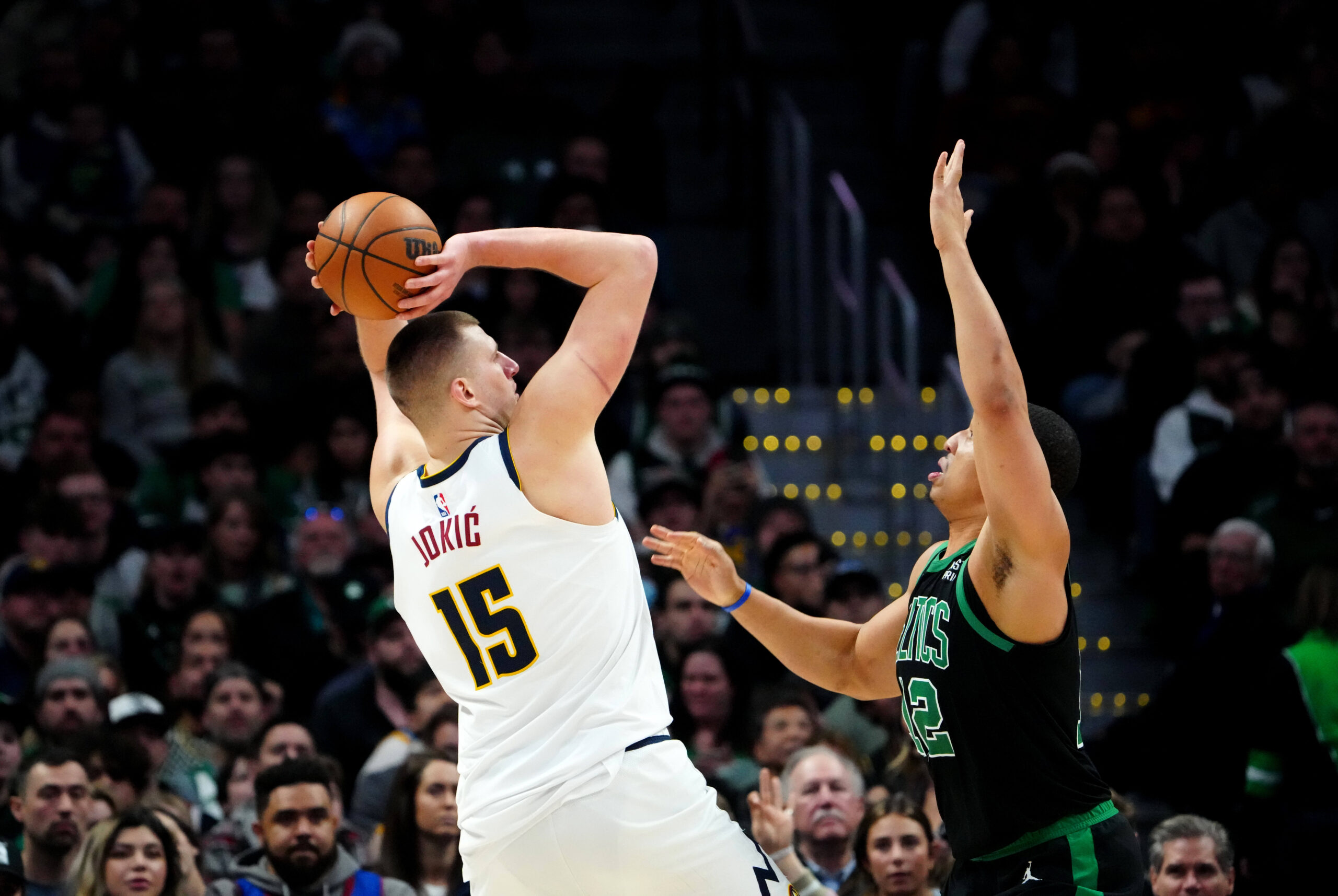 Nikola Jokić, Denver Nuggets defeat Boston Celtics 123111 on New Year