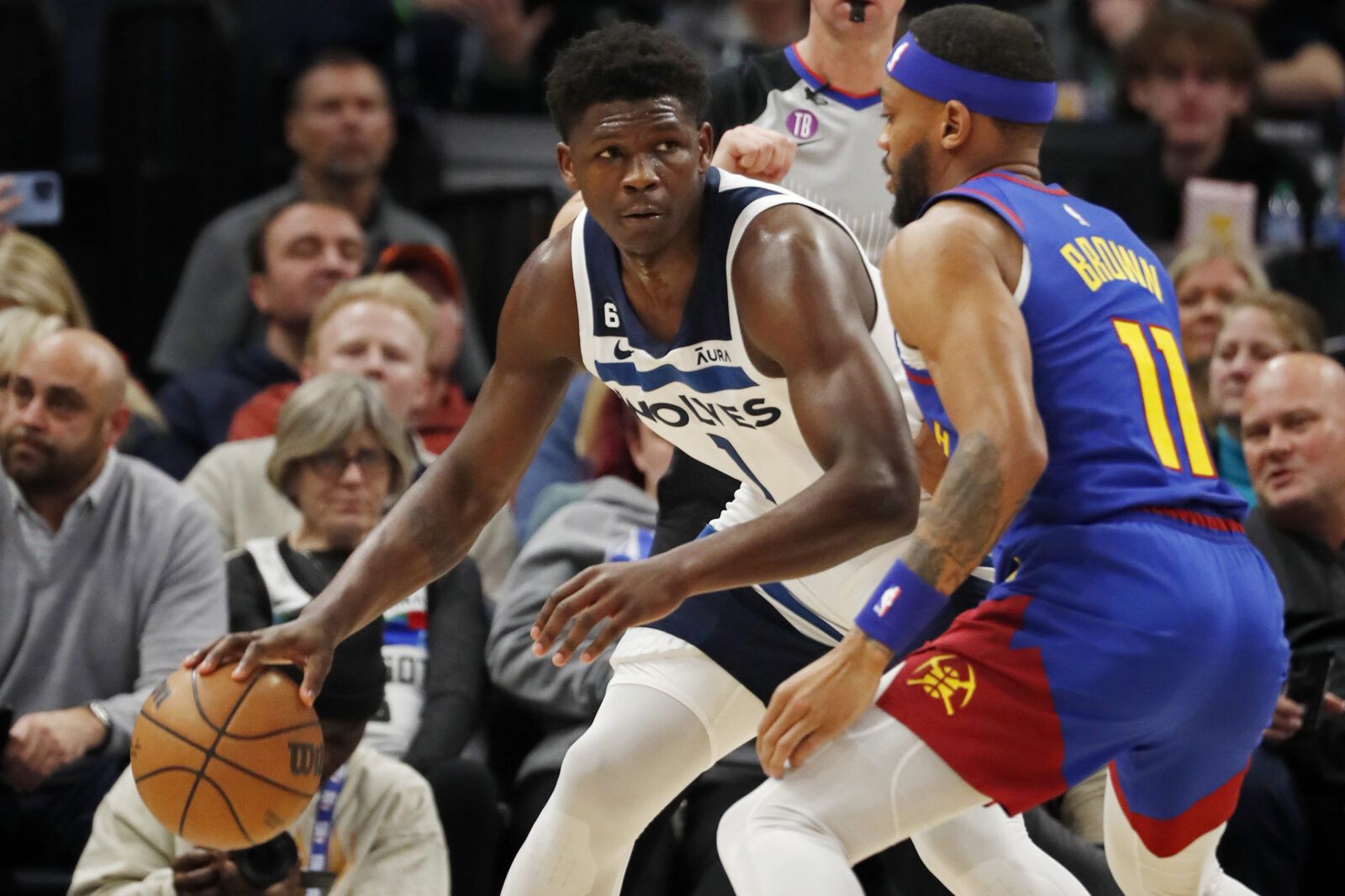 Nuggets lose 124-111 to Anthony Edwards, Timberwolves on second night ...