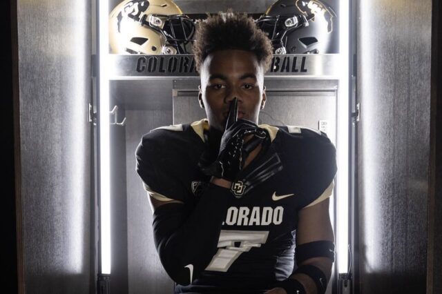 New member of the Colorado Buffaloes, Ju'Juan Johnson