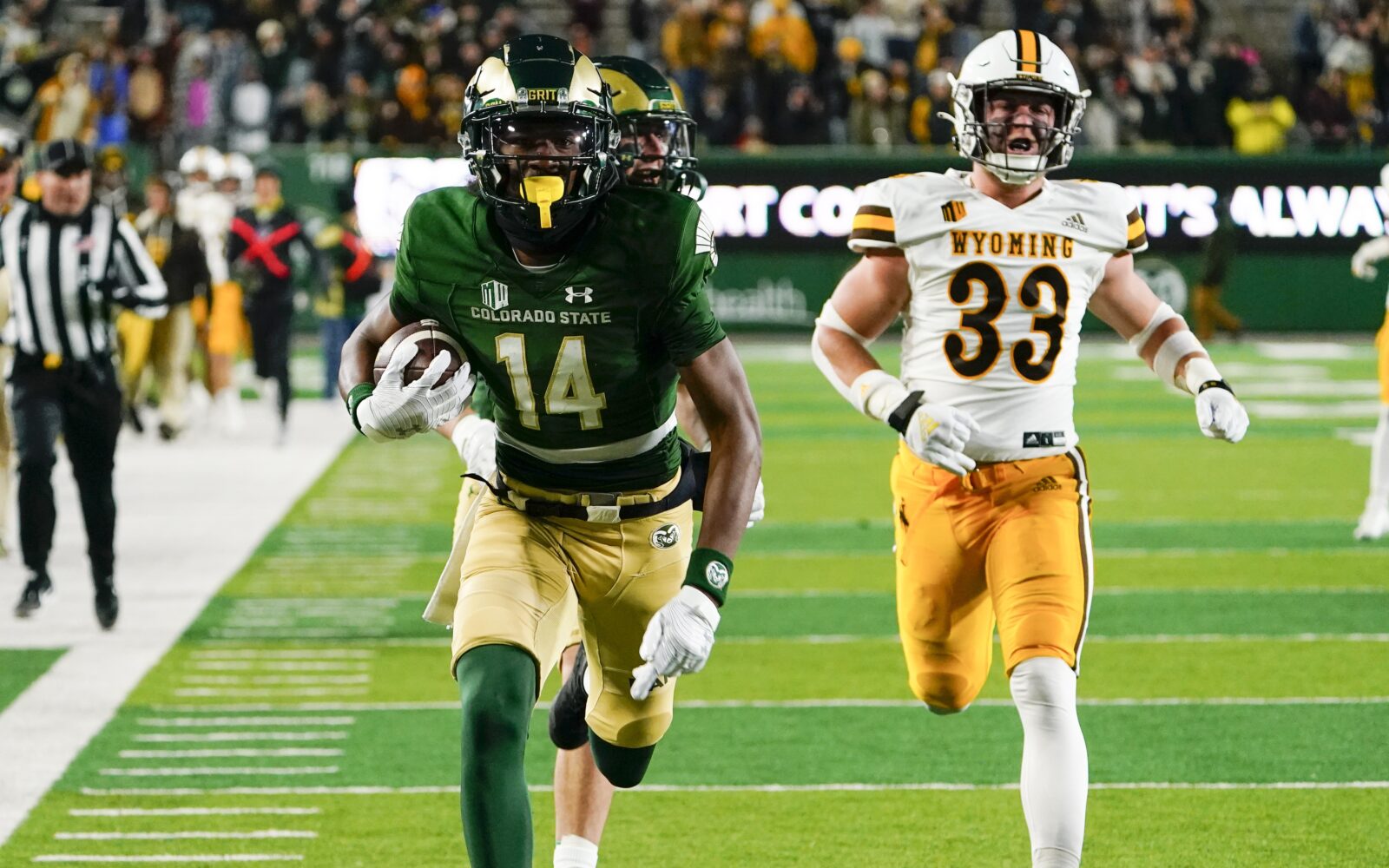 Tory Horton is continuing the legacy of Colorado State being 'WRU