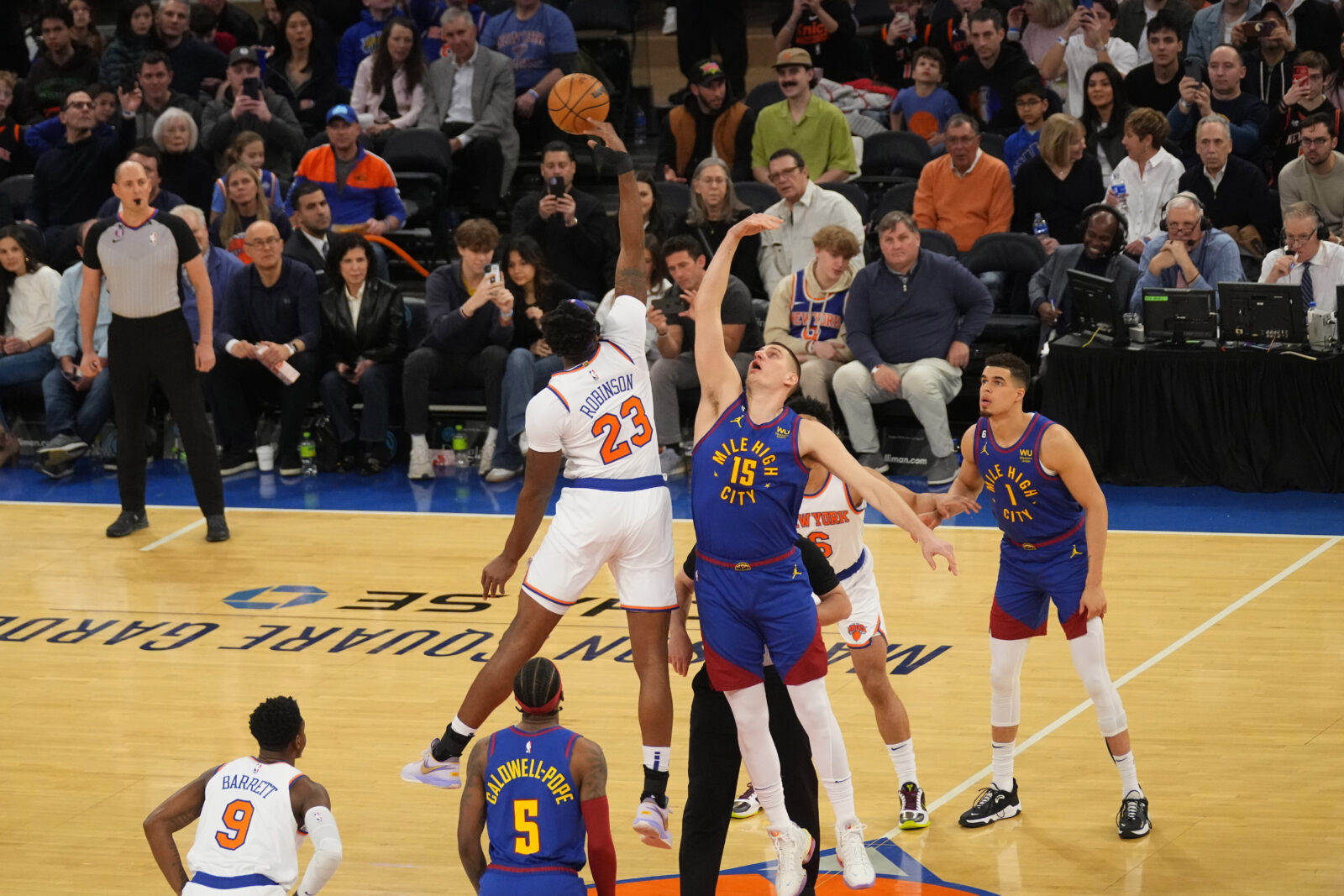 Denver Nuggets lose close game to New York Knicks, their fifth loss in