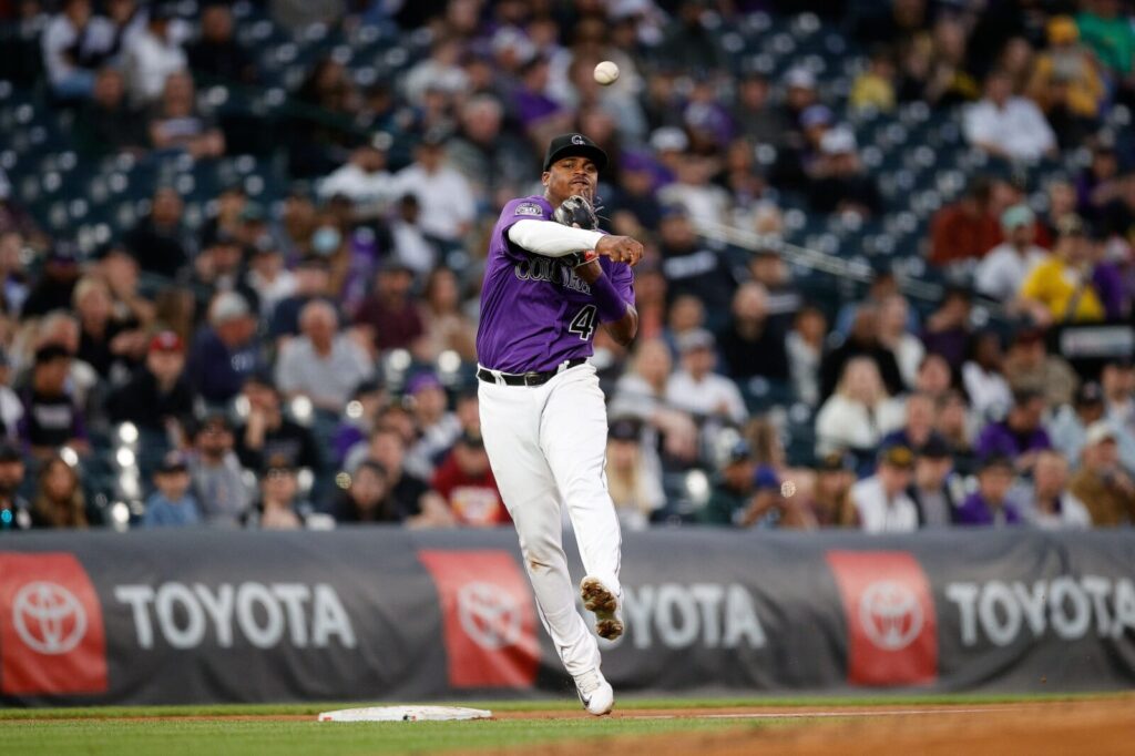 Rockies' José Ureña, Elehuris Montero fumble chances for win