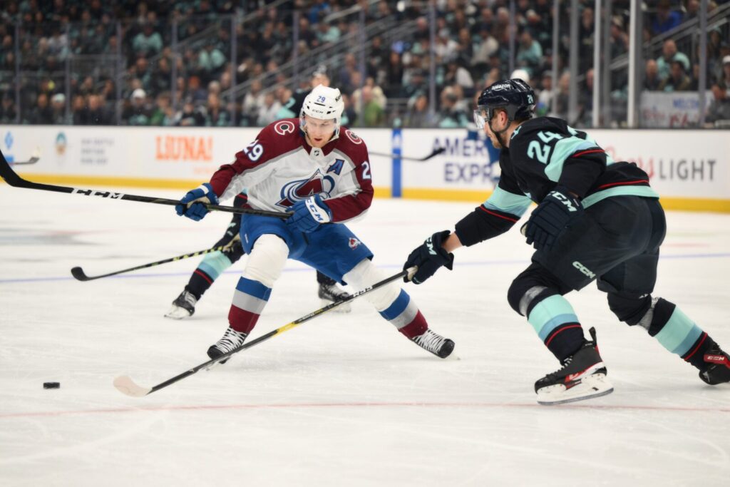 Nathan MacKinnon OUT for Opening Night - Mile High Hockey