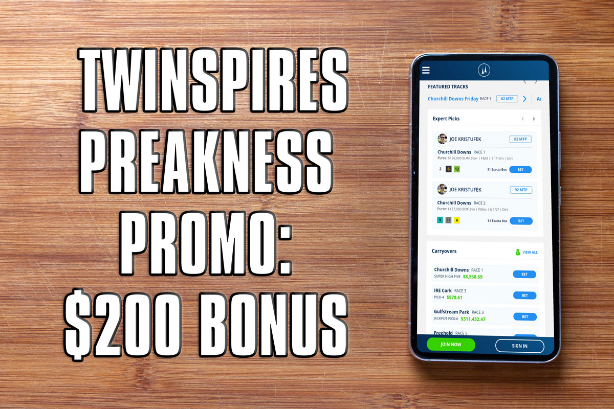 Score the Twinspires Preakness Promo for 200 Bonus Mile High Sports