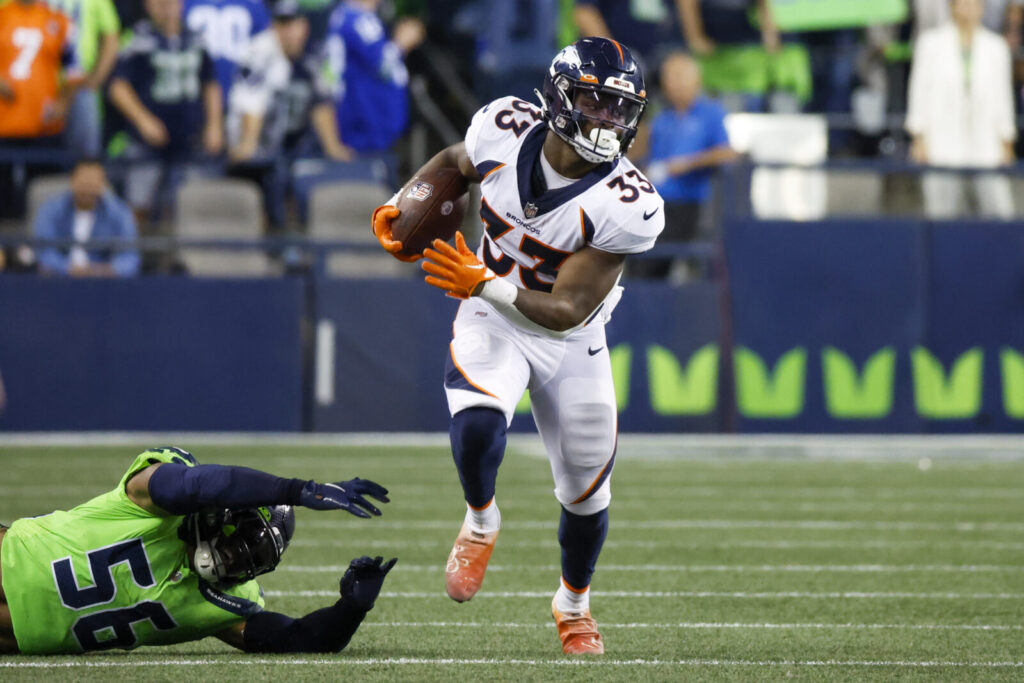 Denver Broncos Lose RB Javonte Williams For the Year with Torn ACL 