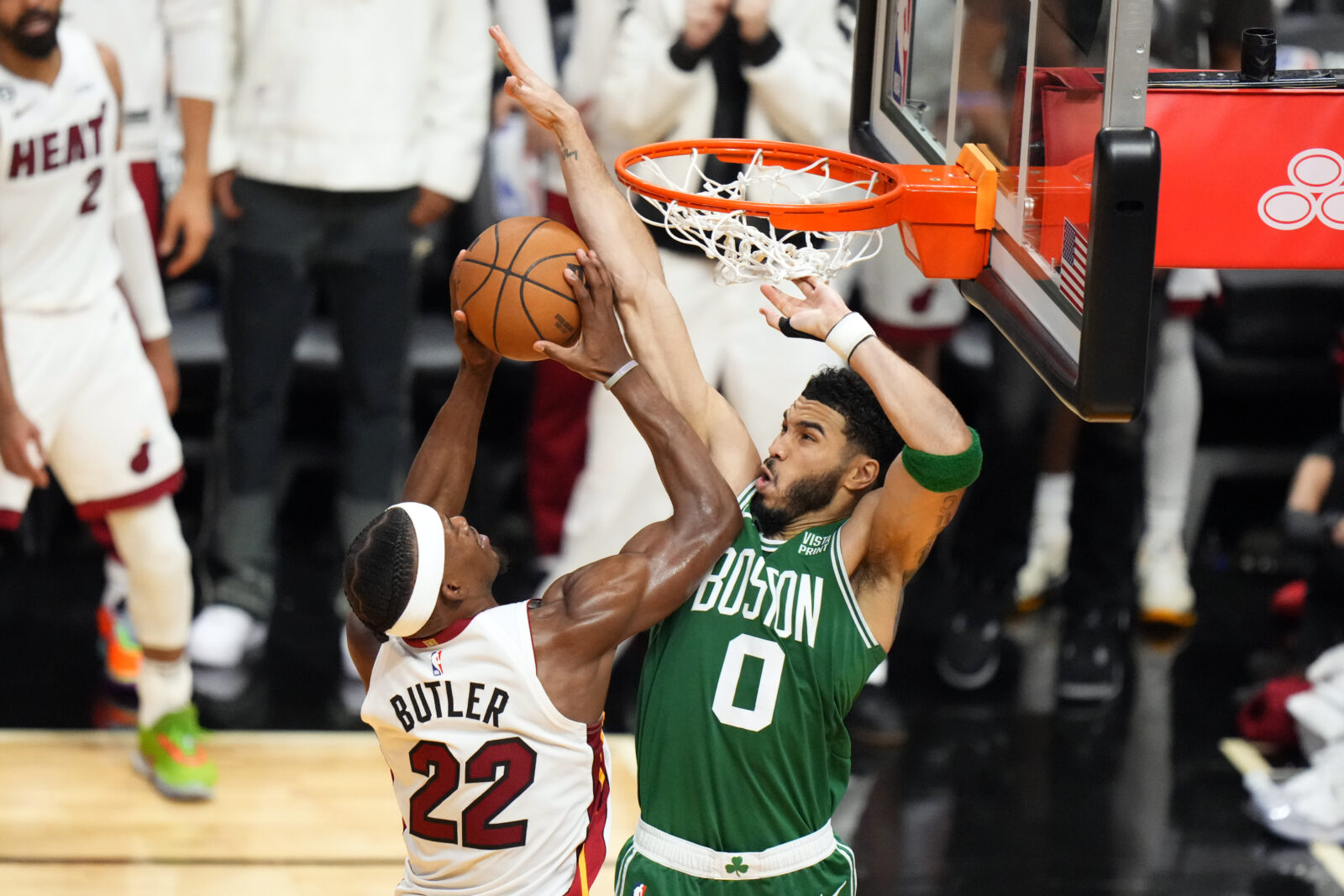 NBA playoffs: Miami Heat end Boston Celtics winning streak to book