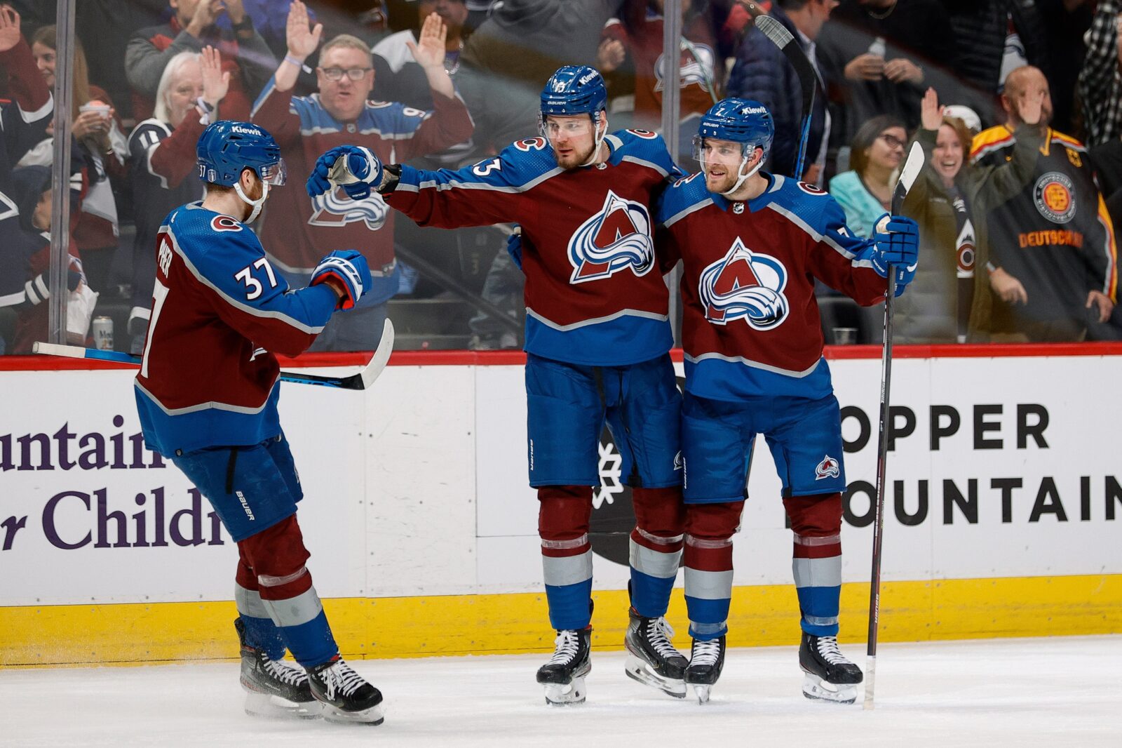 Colorado Avalanche Game Day: Jets landing at Ball Arena - Mile