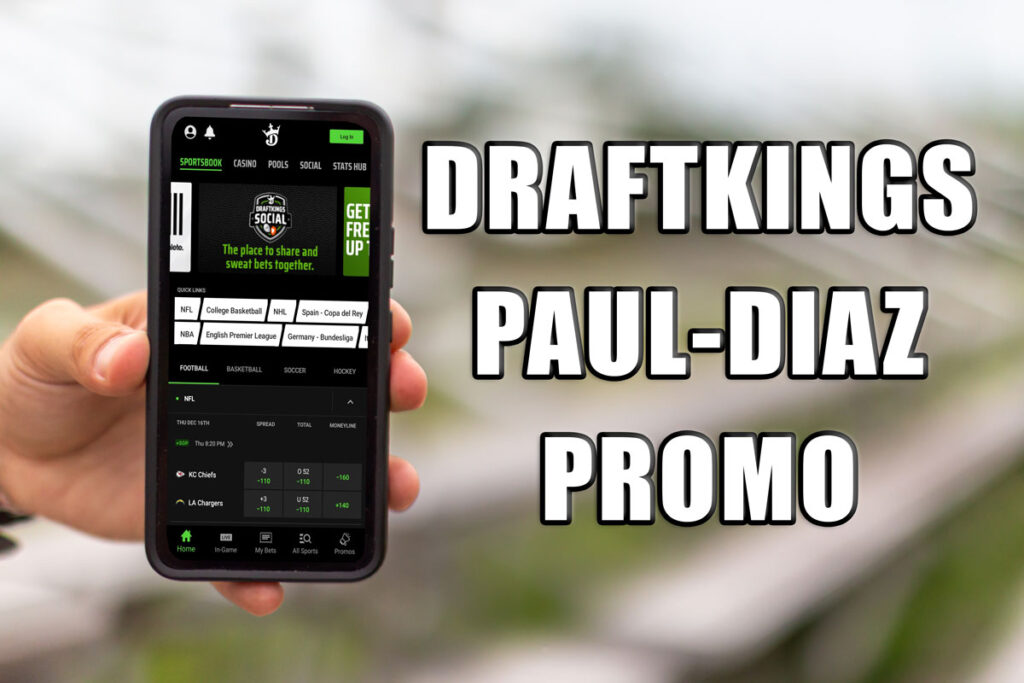 DraftKings Promo Code: Bet $5, Win $150 Instantly on Jake Paul vs