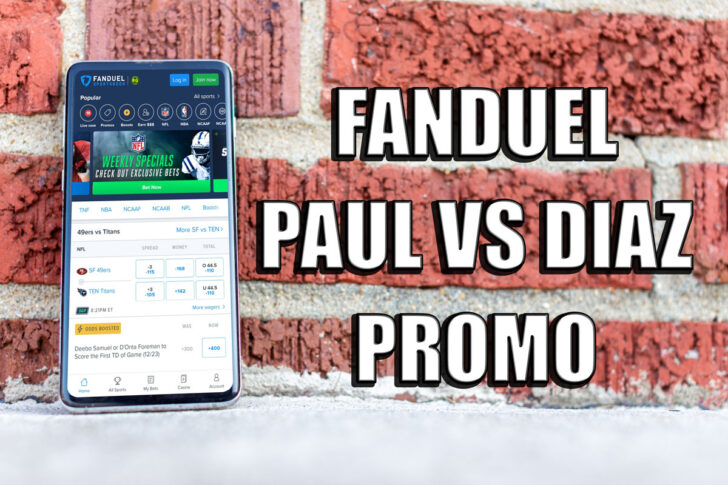 FanDuel Paul vs. Diaz promo