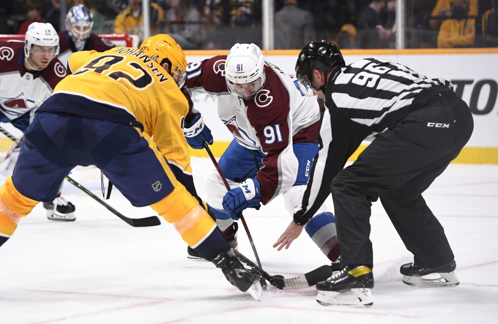 New Avalanche lines centered by Ryan Johansen, Ross Colton taking crash  course on chemistry building – Boulder Daily Camera
