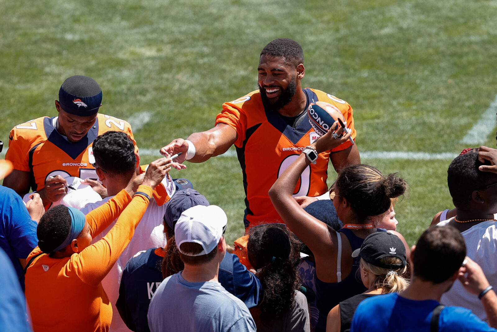 Denver Broncos on X: And the game ball goes to  Take an exclusive 