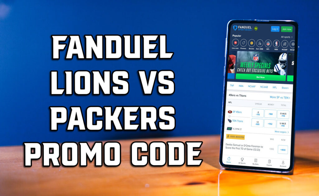 FanDuel Sportsbook promo: Lions-Packers TNF boosts, $200 instant