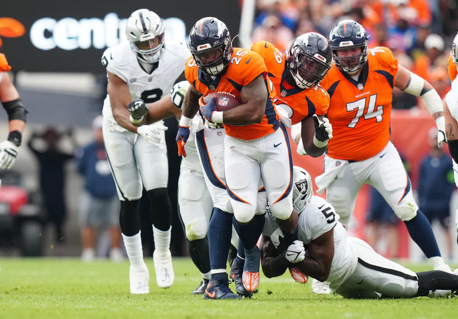 Running back Samaje Perine signed a two-year contract with the Bengals