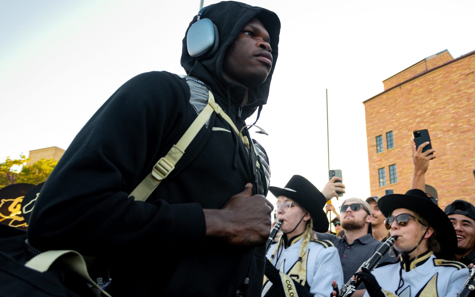 CU Buffs' Deion Sanders says Travis Hunter ahead of where he was