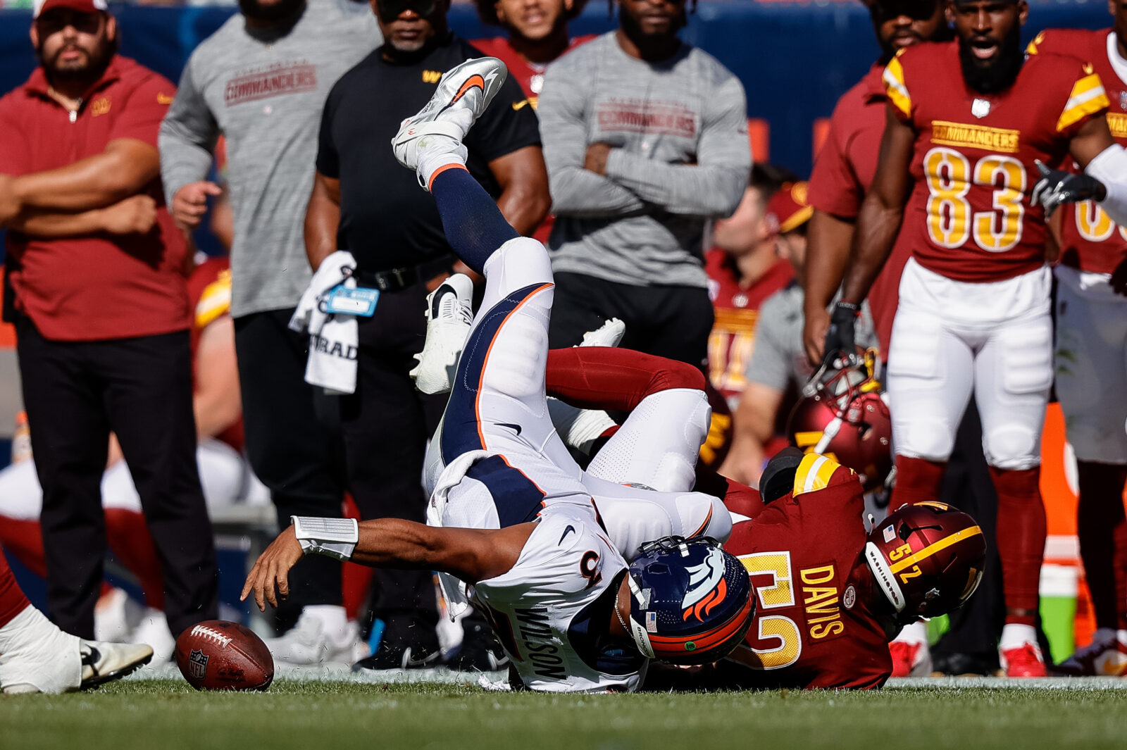 Denver Broncos drop to 0-2, collapse vs. Washington Commanders - Mile High  Sports