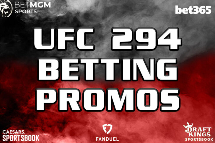 UFC 294 betting promos
