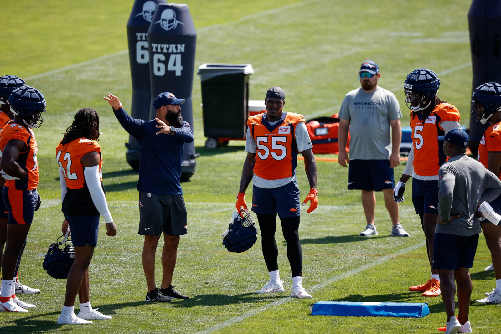 New Broncos signees get going right away in training camp - Sentinel  Colorado