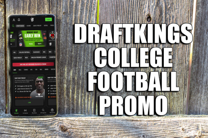 DraftKings college football promo