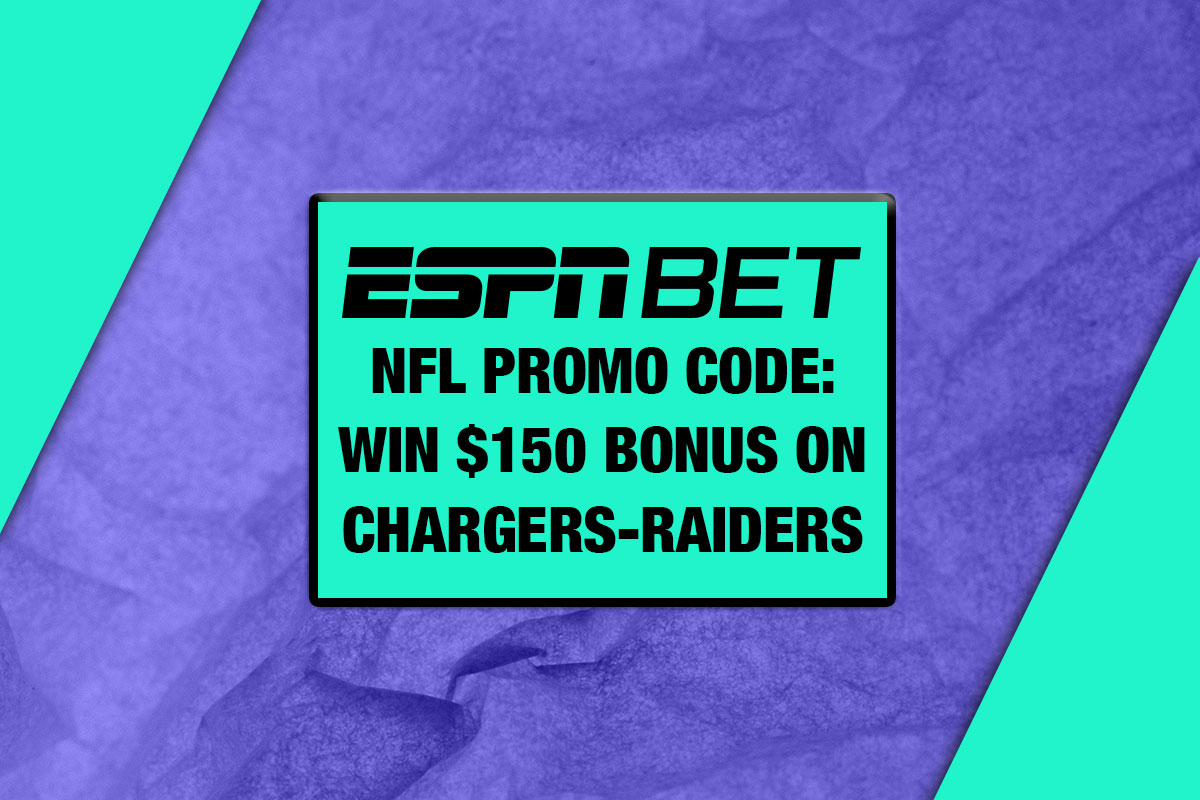 ESPN BET NFL Promo Code Win 150 Bonus on ChargersRaiders Mile High